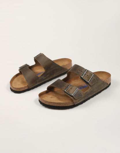 BIRKENSTOCK ARIZONA SFB FADED KHAKI 1027039 90530