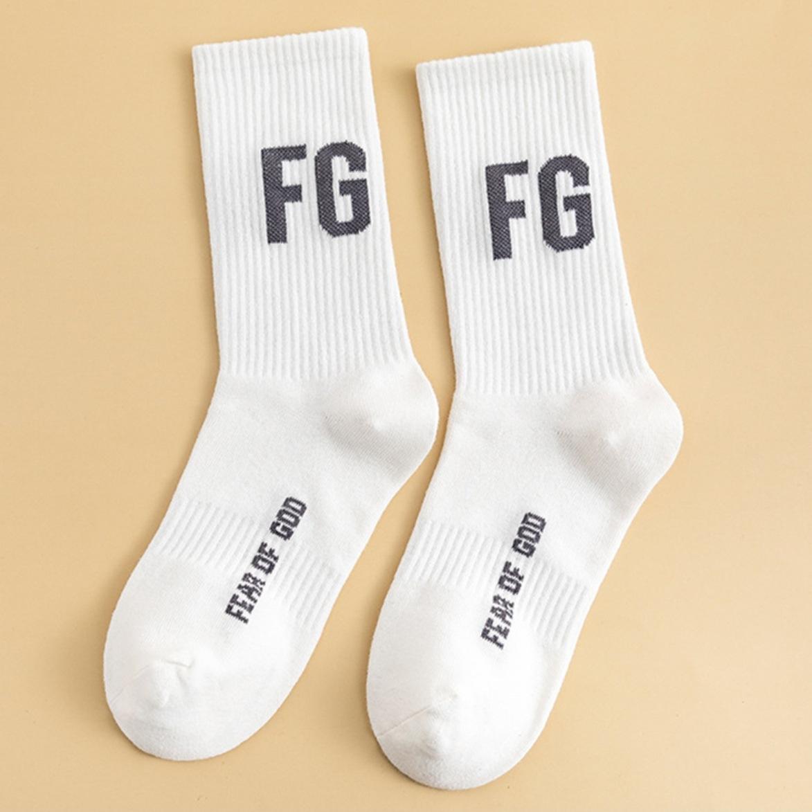 Fog ESSENTIALS Socks Alphabet Street Tall Cotton Socks