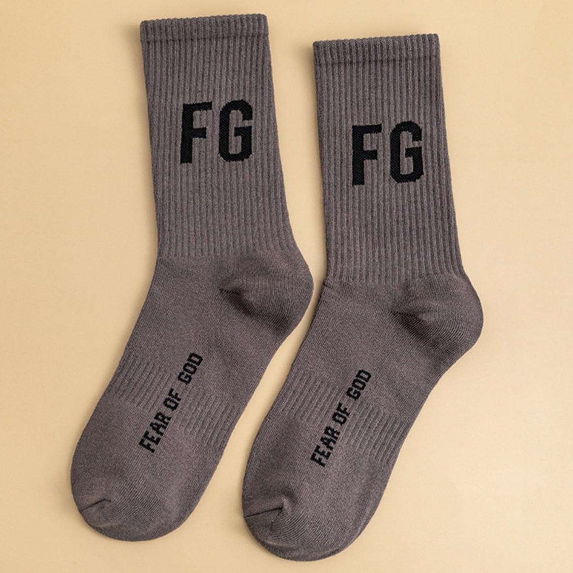 Fog ESSENTIALS Socks Alphabet Street Tall Cotton Socks