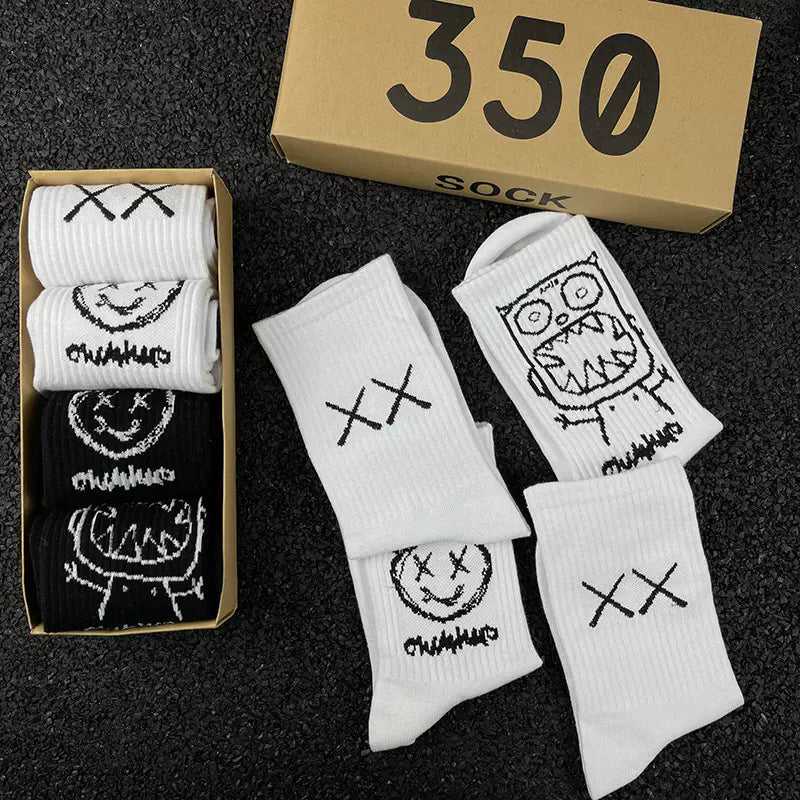 Men socks fall and winterdeodorizing filter sweat-absorbent and breathable