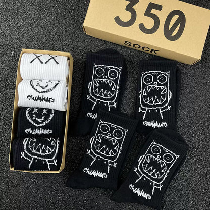 Men socks fall and winterdeodorizing filter sweat-absorbent and breathable